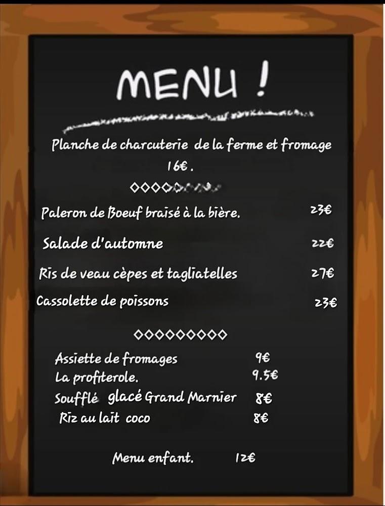 Restaurant Les Epicurieux - Menu Image 2